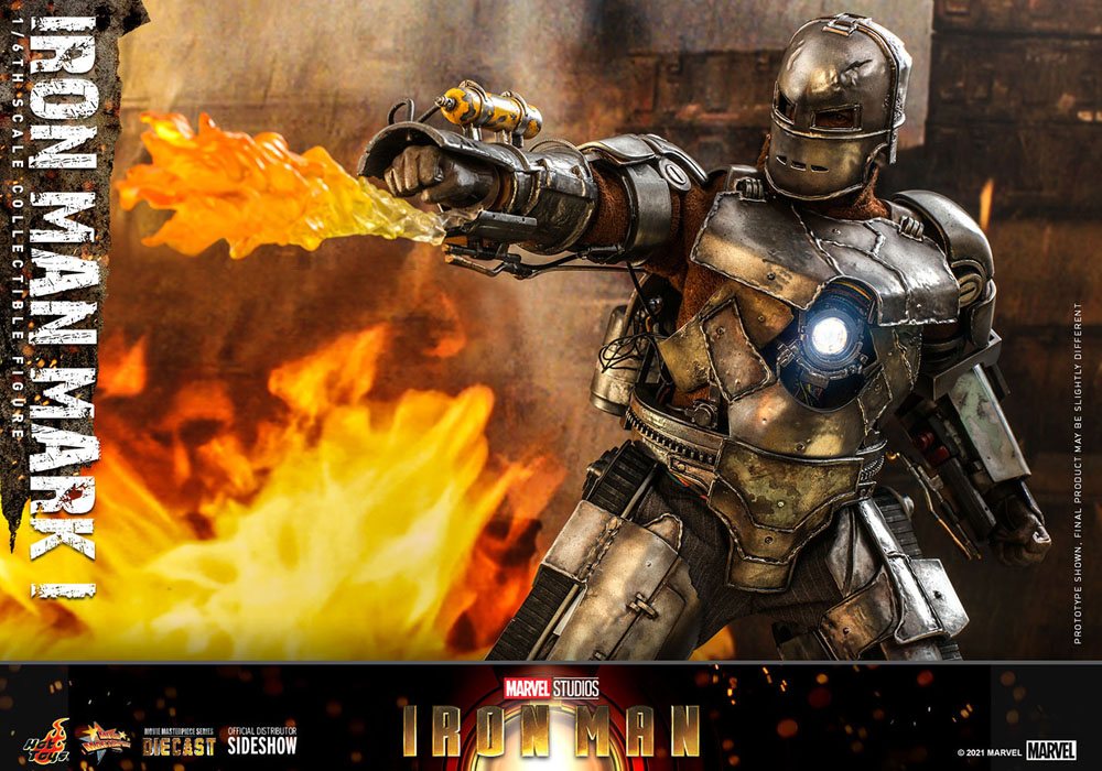 Iron Man Movie Masterpiece Actionfigur 1/6 Iron Man Mark I 30 cm
