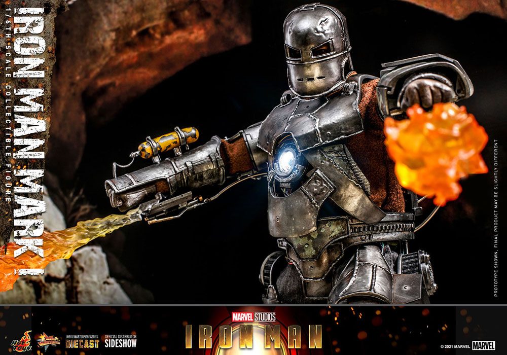 Iron Man Movie Masterpiece Actionfigur 1/6 Iron Man Mark I 30 cm