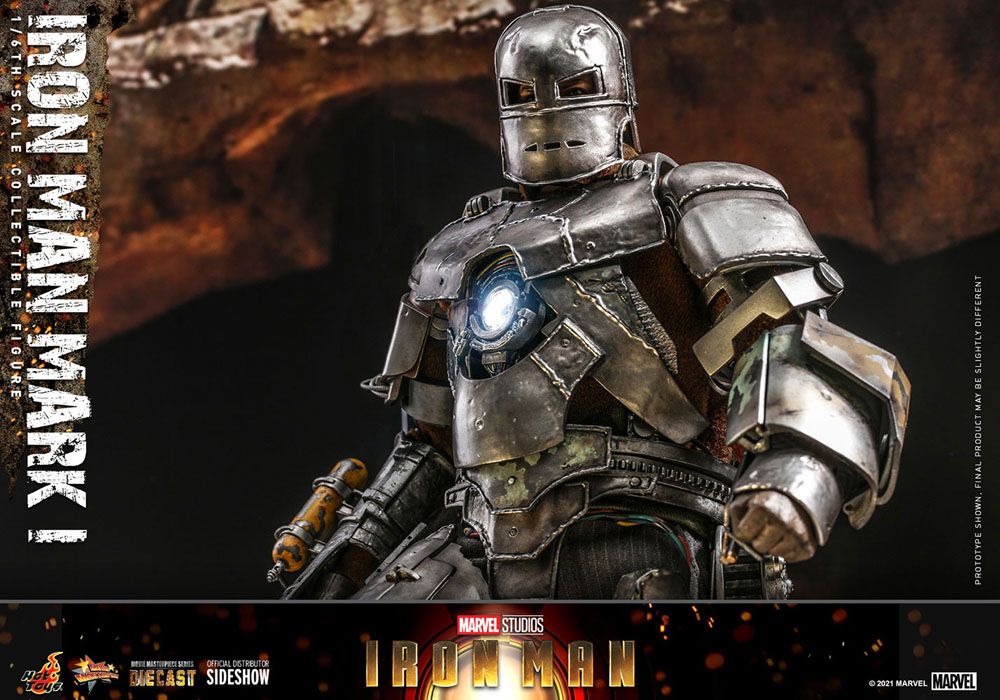Iron Man Movie Masterpiece Actionfigur 1/6 Iron Man Mark I 30 cm