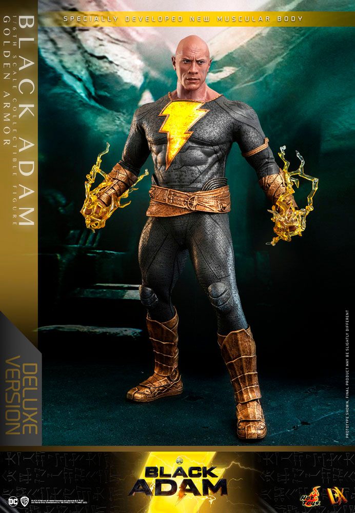 Black Adam (Golden Armor) DX Deluxe Version 1/6 Actionfigur