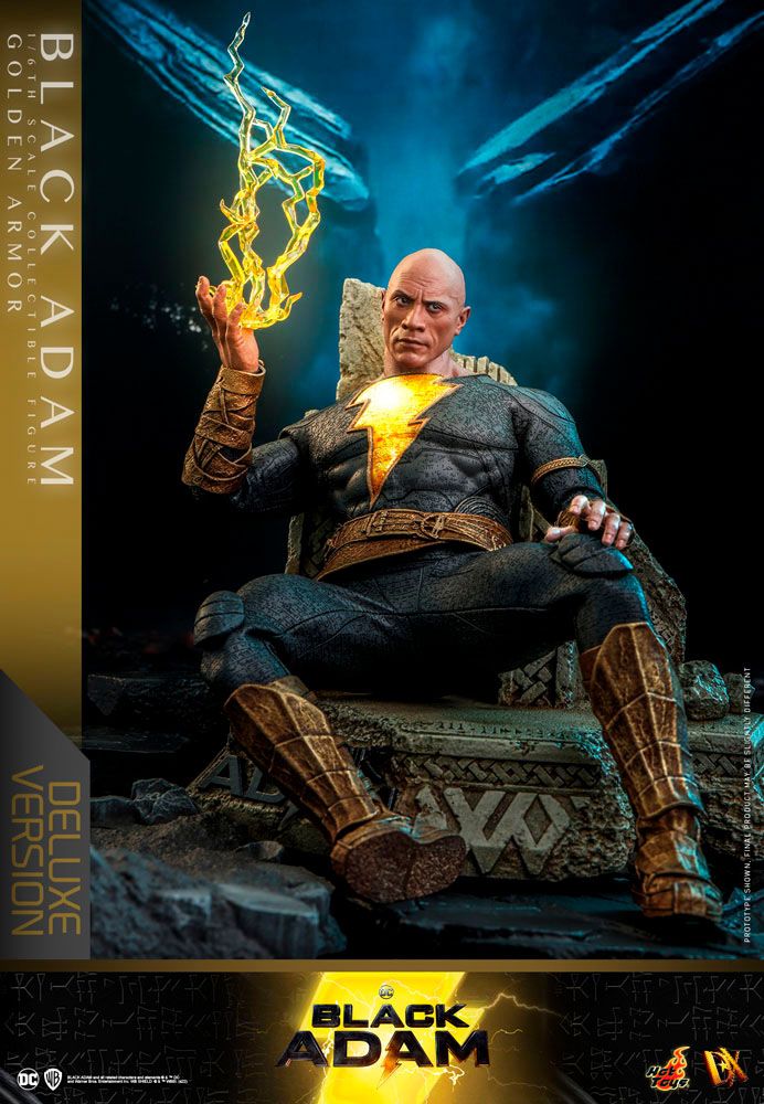 Black Adam (Golden Armor) DX Deluxe Version 1/6 Actionfigur
