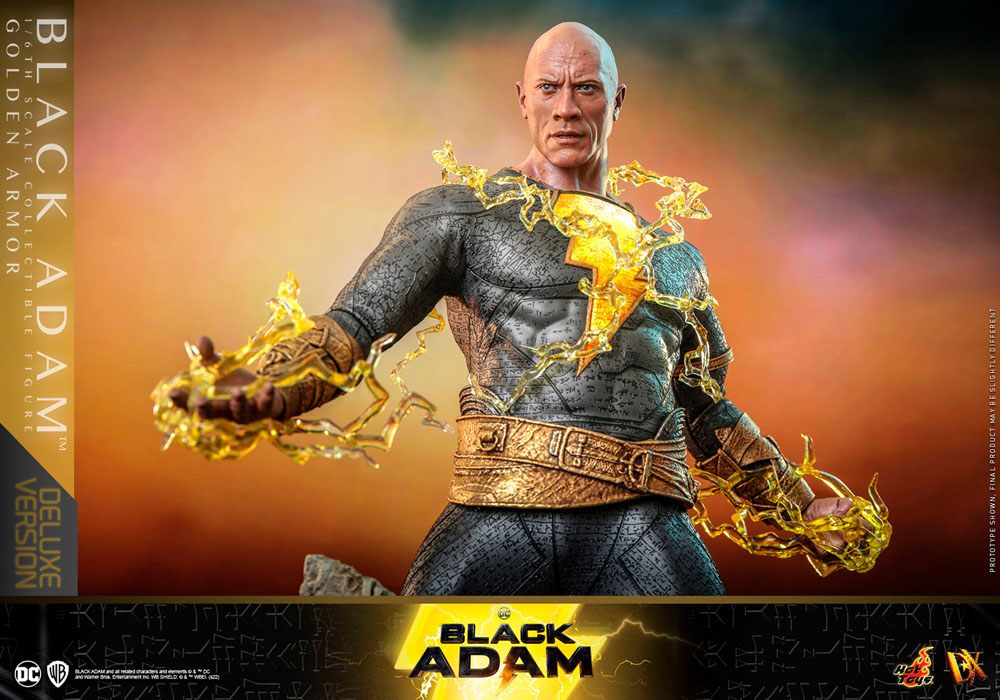 Black Adam (Golden Armor) DX Deluxe Version 1/6 Actionfigur