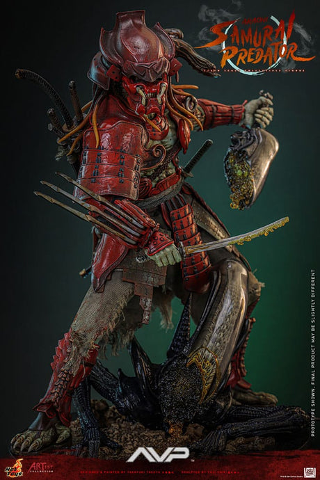 Alien vs. Predator Akaoni Samurai Predator 1/6 Actionfigur