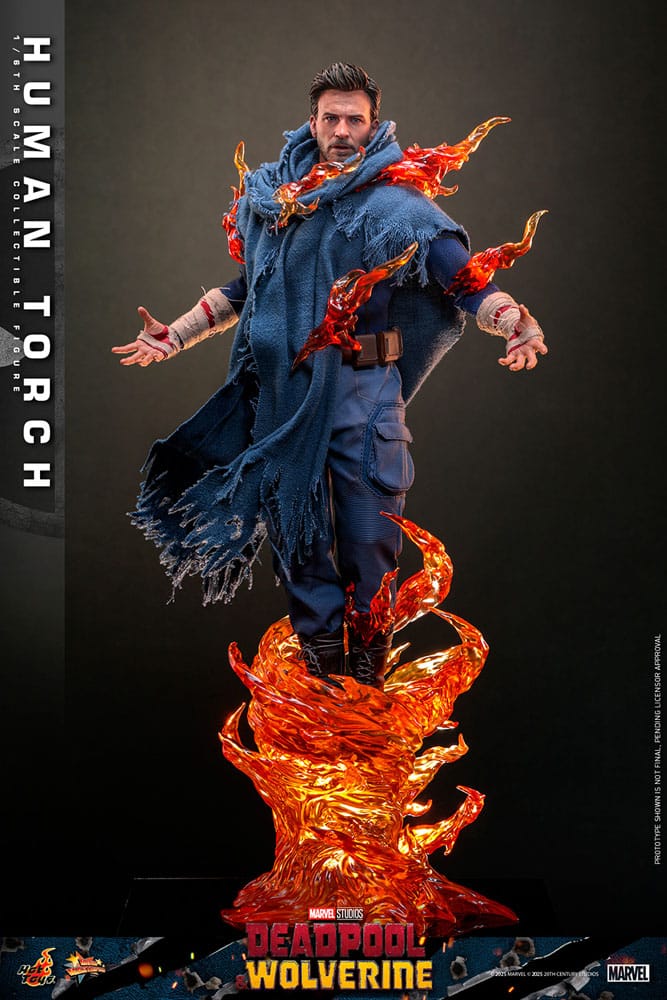 Deadpool & Wolverine Human Torch 1/6 Actionfigur