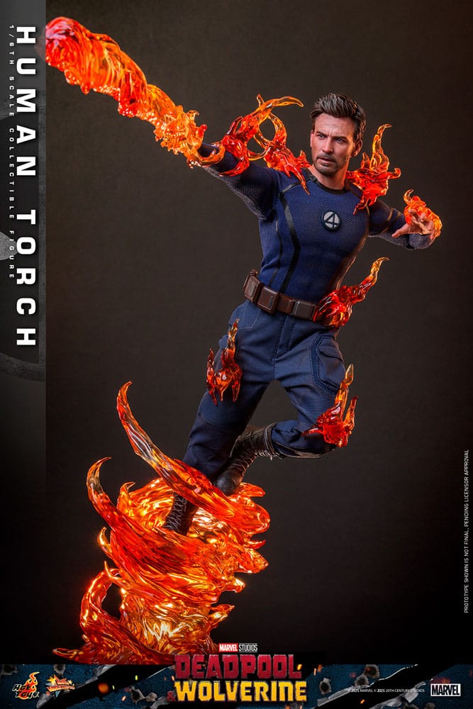 Deadpool & Wolverine Human Torch 1/6 Actionfigur
