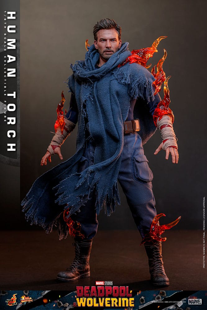 Deadpool & Wolverine Human Torch 1/6 Actionfigur