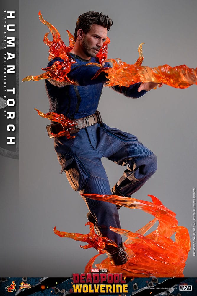 Deadpool & Wolverine Human Torch 1/6 Actionfigur