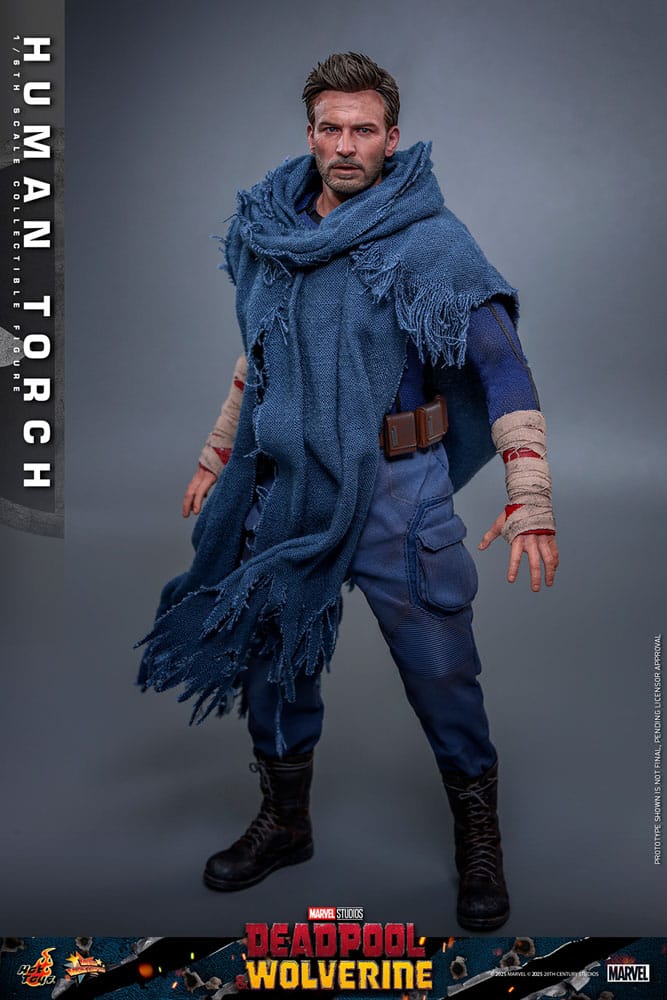 Deadpool & Wolverine Human Torch 1/6 Actionfigur