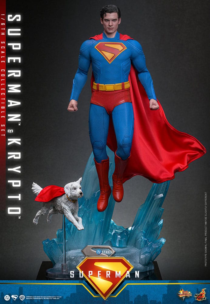 Superman (2025) Superman & Krypto 1/6 Actionfigur