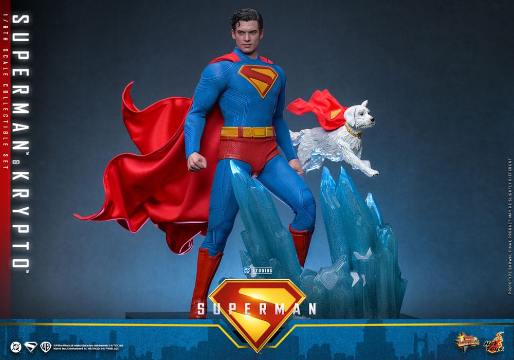 Superman (2025) Superman & Krypto 1/6 Actionfigur