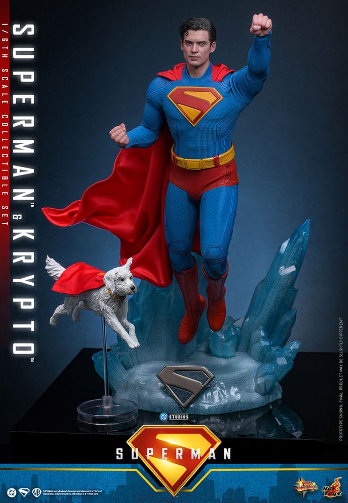 Superman (2025) Superman & Krypto 1/6 Actionfigur