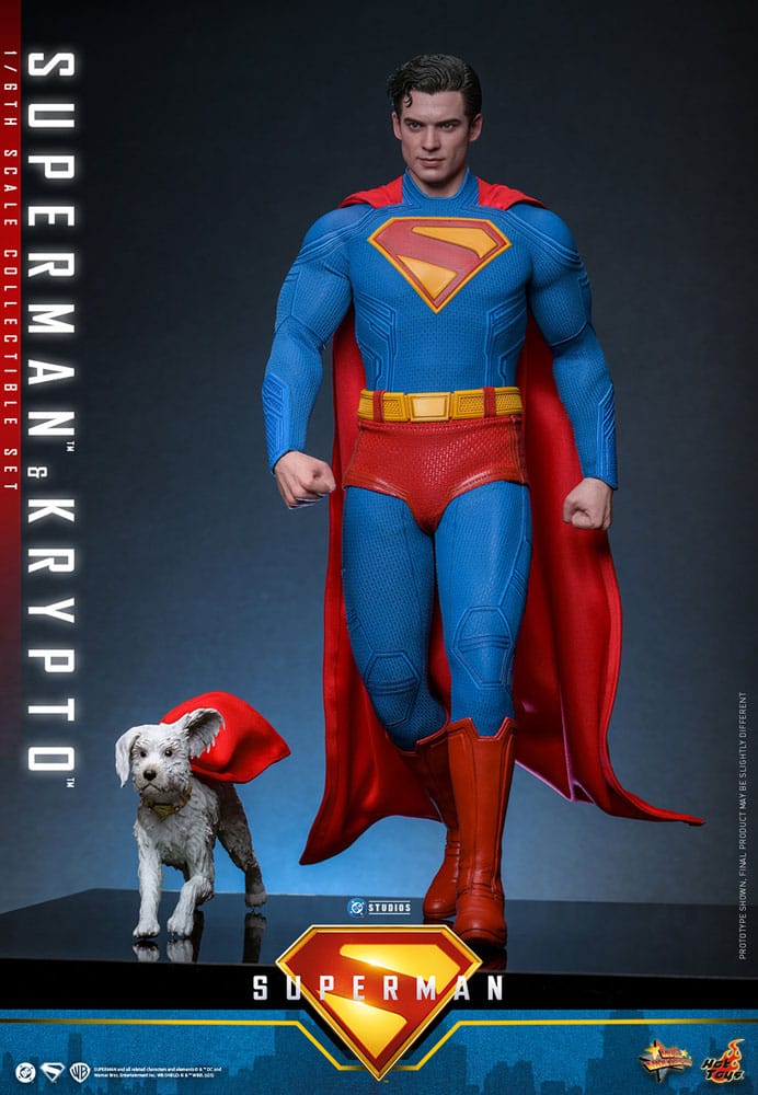 Superman (2025) Superman & Krypto 1/6 Actionfigur