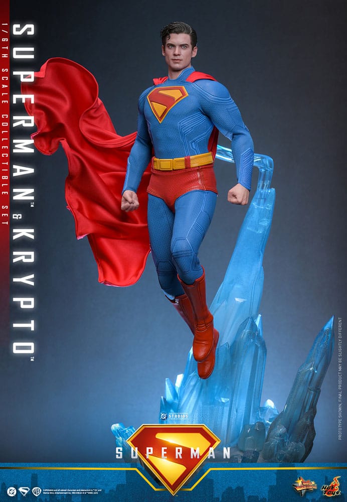 Superman (2025) Superman & Krypto 1/6 Actionfigur