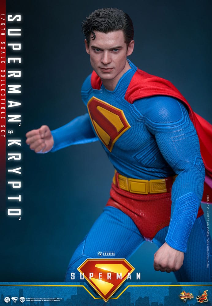 Superman (2025) Superman & Krypto 1/6 Actionfigur