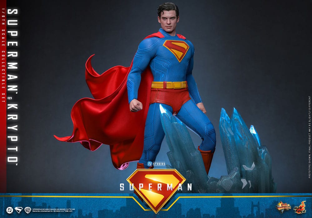 Superman (2025) Superman & Krypto 1/6 Actionfigur