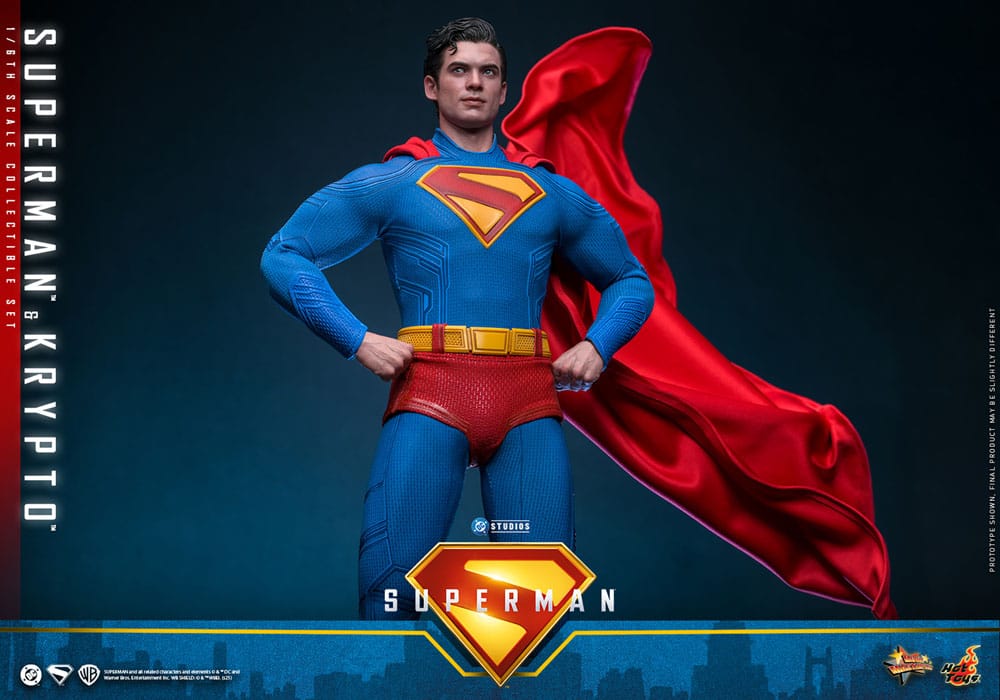 Superman (2025) Superman & Krypto 1/6 Actionfigur