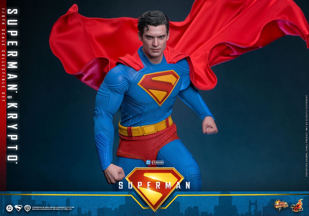 Superman (2025) Superman & Krypto 1/6 Actionfigur