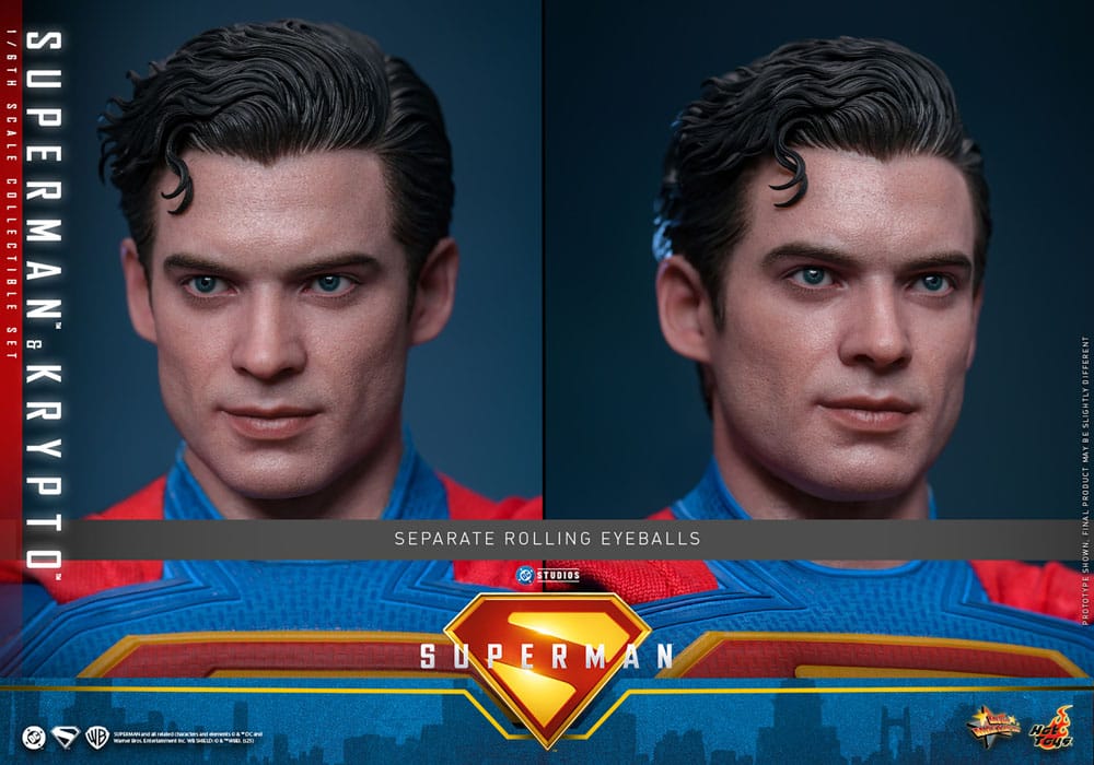Superman (2025) Superman & Krypto 1/6 Actionfigur