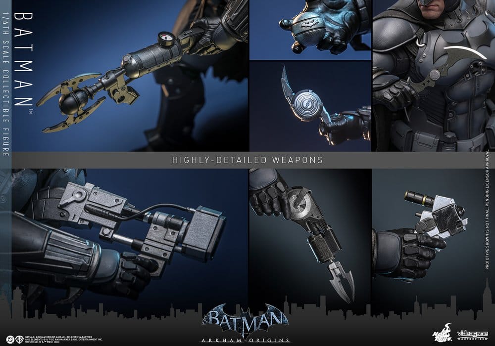 Batman Arkham Origins Batman 1/6 Actionfigur