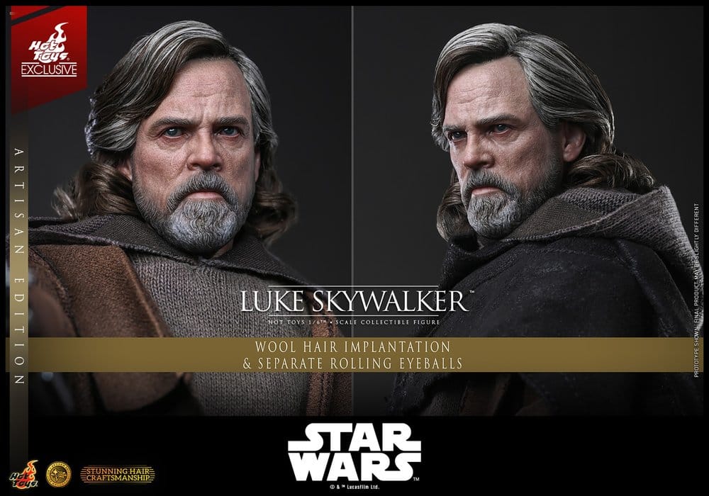 Star Wars Die letzten Jedi Luke Skywalker (Artisan Edition) 1/6 Actionfigur