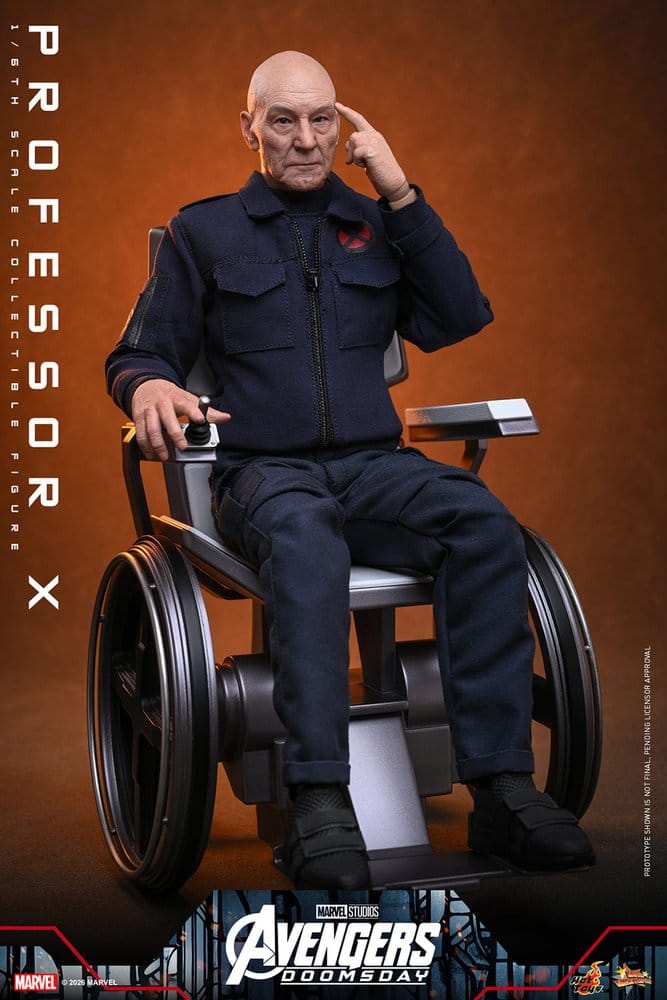 Marvel X-Men Professor X 1/6 Actionfigur