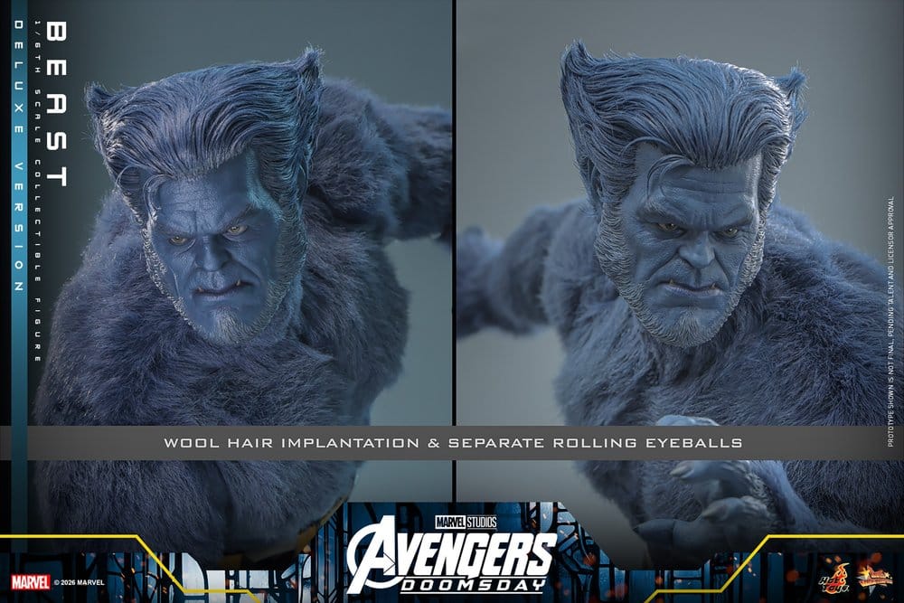 Marvel X-Men Beast (Deluxe Version) 1/6 Actionfigur
