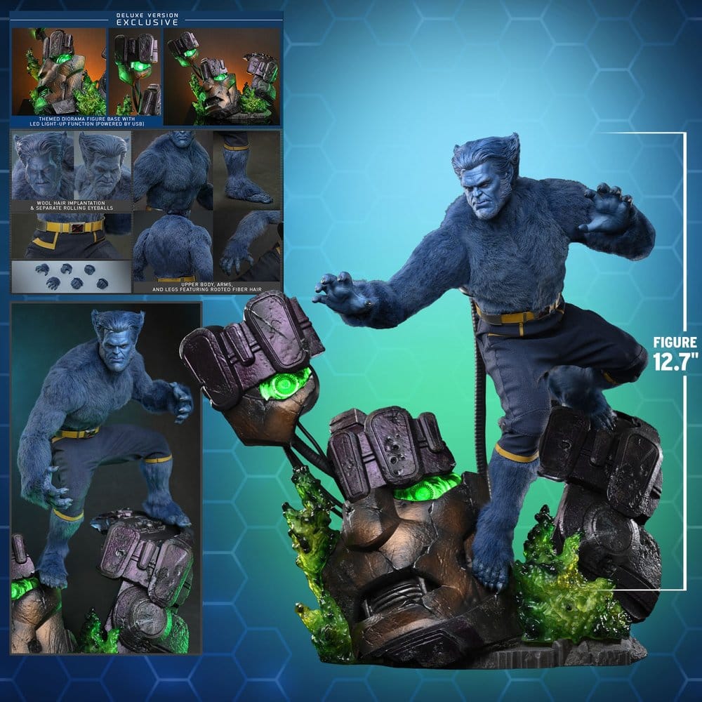 Marvel X-Men Beast (Deluxe Version) 1/6 Actionfigur