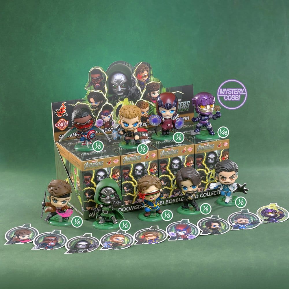 Marvel Avengers Doomsday Blind Box Display (8) Cosbi Minifiguren