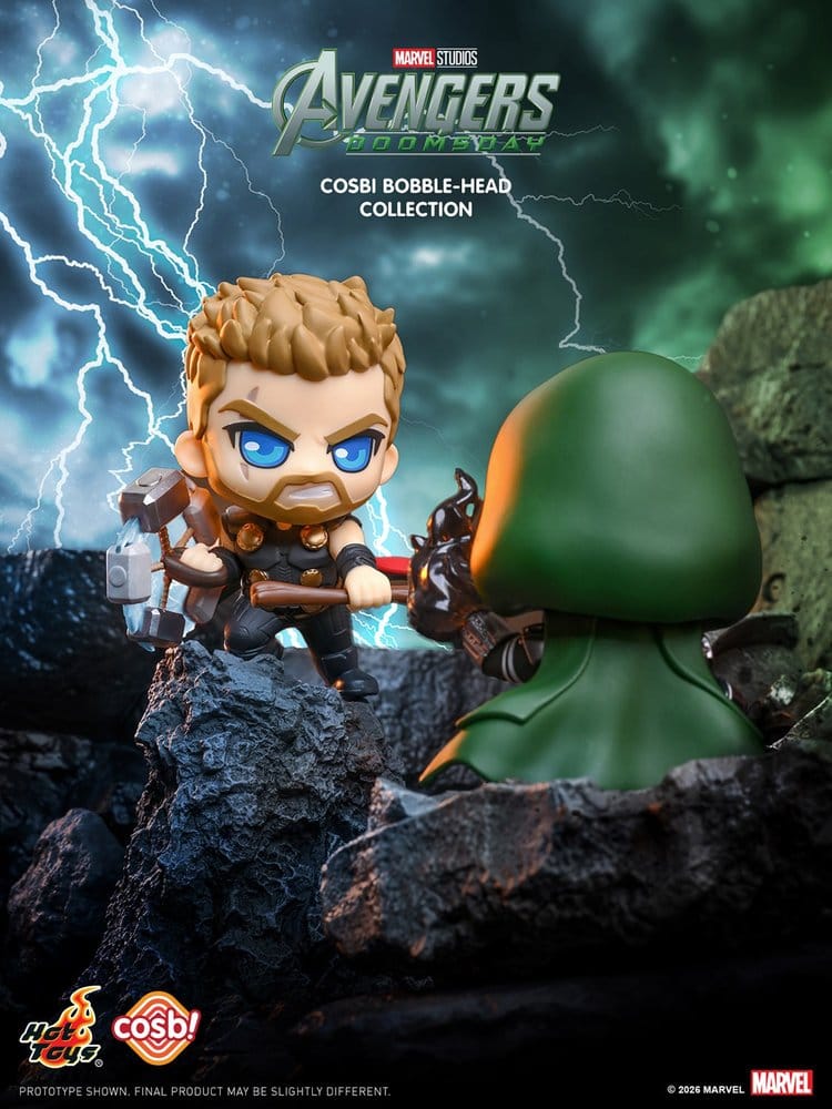 Marvel Avengers Doomsday Blind Box Display (8) Cosbi Minifiguren