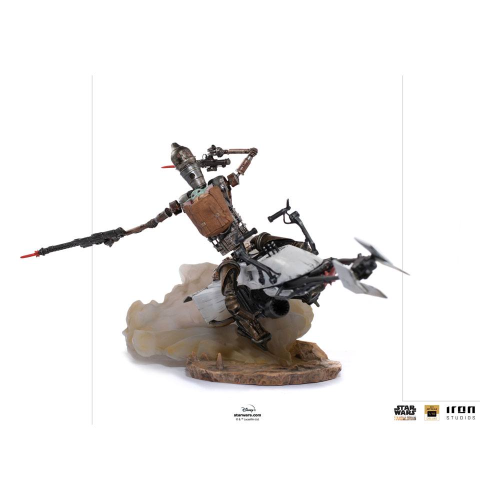Star Wars The Mandalorian  IG-11 & The Child Deluxe Art Scale Statue