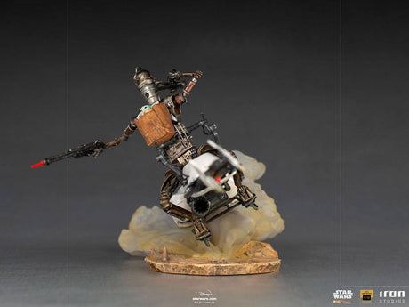 Star Wars The Mandalorian  IG-11 & The Child Deluxe Art Scale Statue