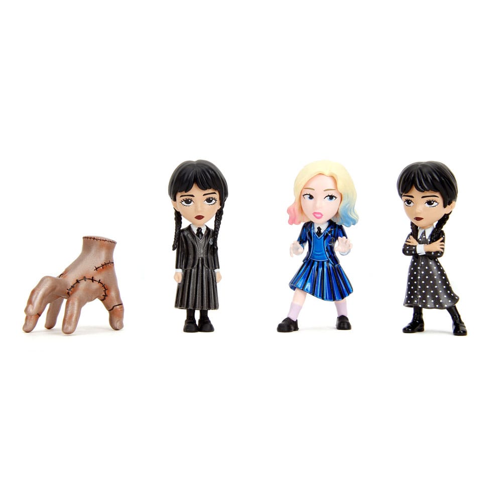 Wednesday Nano Metalfigs Wave 1 Sortiment (12) Diecast Minifiguren