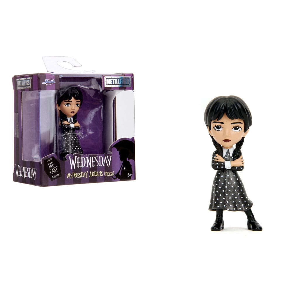 Wednesday Nano Metalfigs Wave 1 Sortiment (12) Diecast Minifiguren