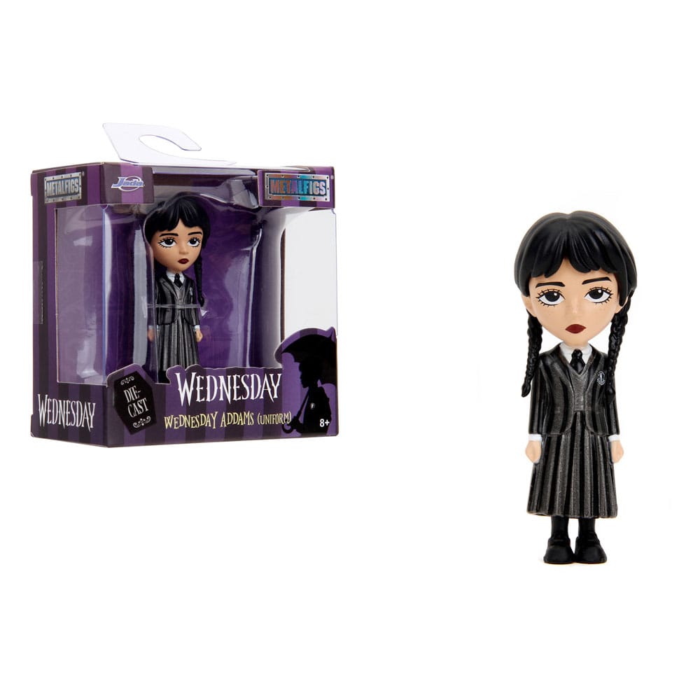 Wednesday Nano Metalfigs Wave 1 Sortiment (12) Diecast Minifiguren