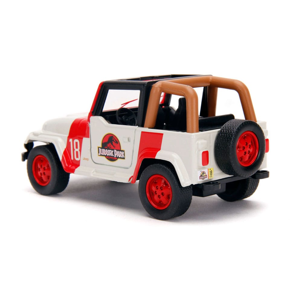 Jurassic World Jeep Wrangler Diecast 1/32 Modell