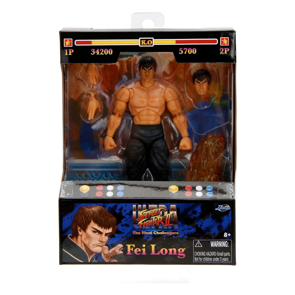 Ultra Street Fighter II The Final Challengers Fei-Long 1/12 Actionfigur