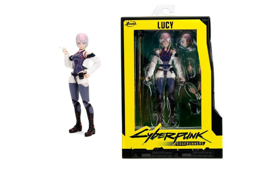 Cyberpunk Edgerunners Lucy Diecast Minifigur