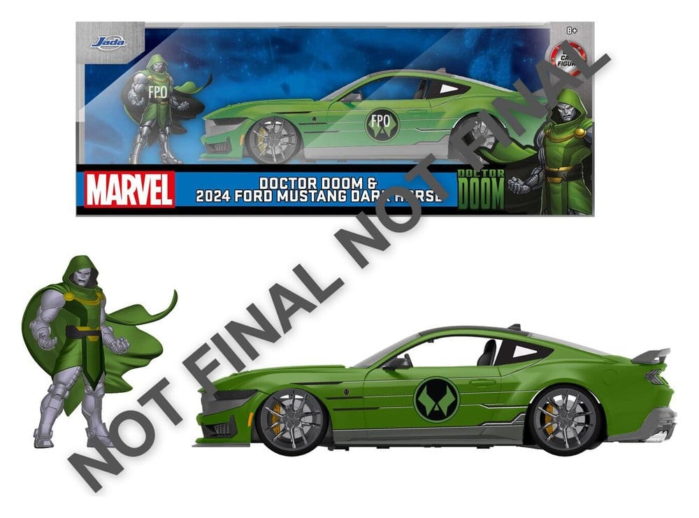 Marvel Avengers Doctor Doom 2024 Ford Diecast 1/24 Modell