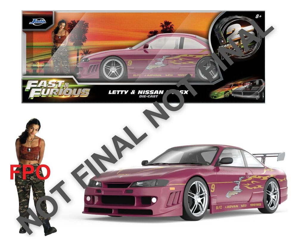 Fast & Furious 1997 Nissan 240SX 1/24 Diecast Modell