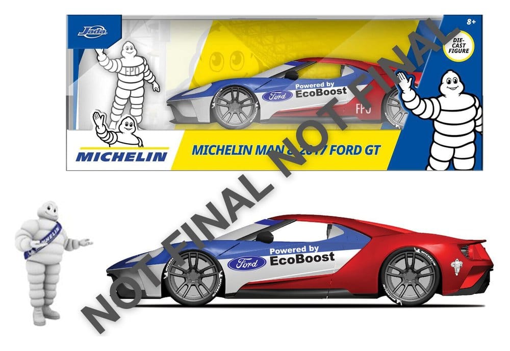 Michelin Man 2017 Ford GT 1/24 Diecast Modell