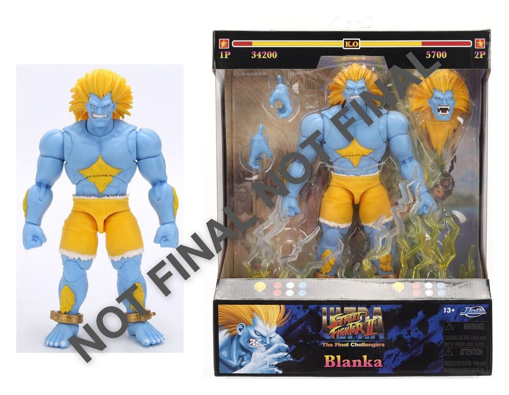 Street Fighter II Blanka P2 Actionfigur