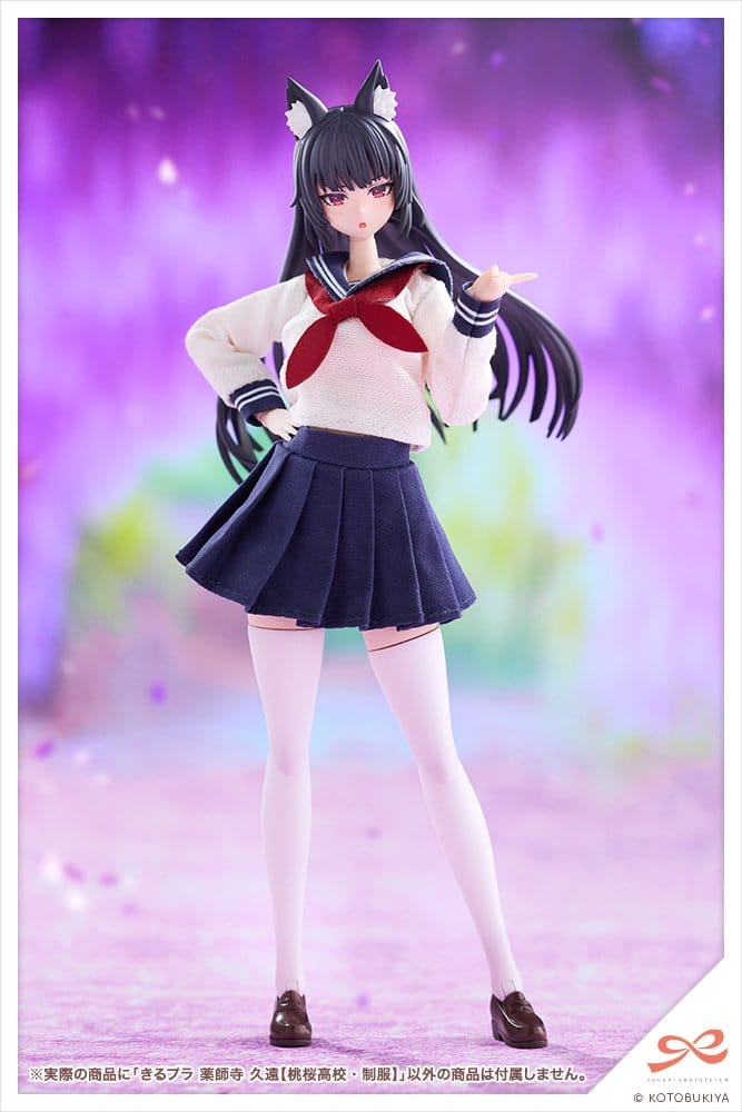 Sousaishojoteien Kiru Pla Kuon Yakushiji Touou High School Uniform 1/10 Plastic Model Kit