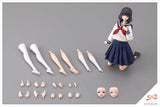 Sousaishojoteien Kiru Pla Kuon Yakushiji Touou High School Uniform 1/10 Plastic Model Kit