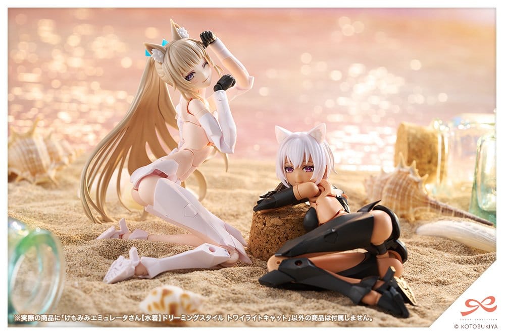 Sousaishojoteien Animal Ears Emulator Swim Style Dreaming Style Twilight Cat 1/10 Plastic Model Kit