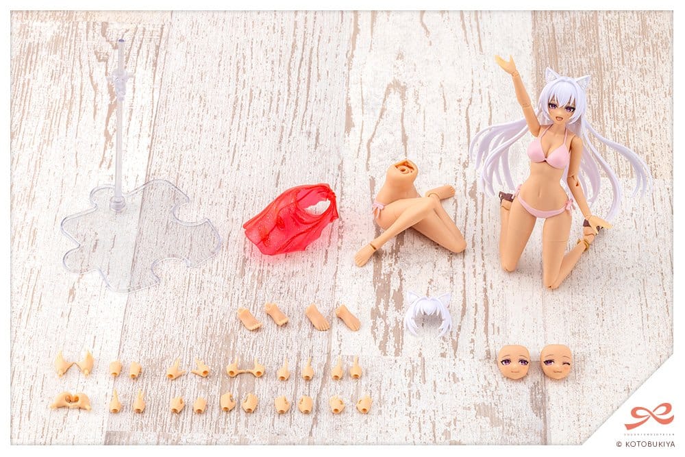 Sousaishojoteien Animal Ears Emulator Swim Style Dreaming Style Twilight Cat 1/10 Plastic Model Kit