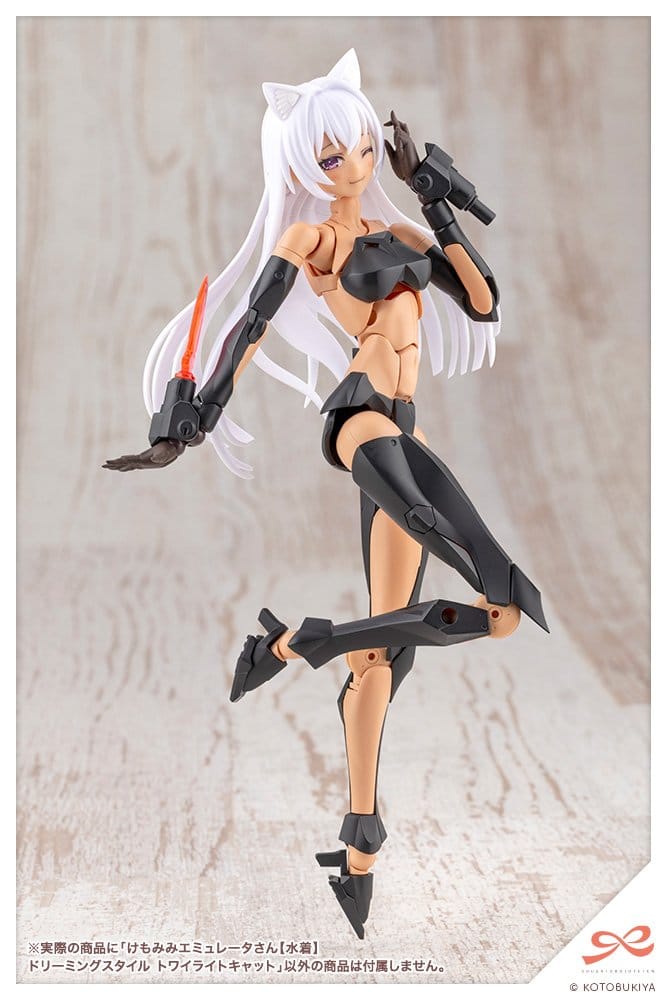 Sousaishojoteien Animal Ears Emulator Swim Style Dreaming Style Twilight Cat 1/10 Plastic Model Kit