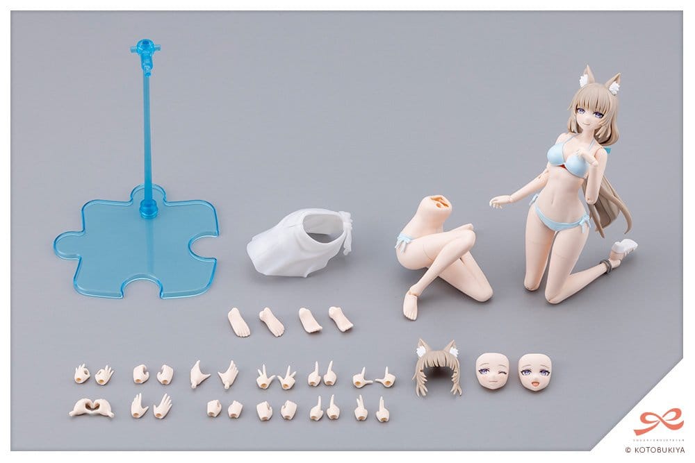 Sousaishojoteien Animal Ears Emulator Swim Style 1/10 Plastic Model Kit