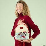 Mickey & Friends Ice Skating mit Haarband Halterung by Loungefly Mini Rucksack