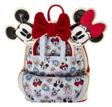 Mickey & Friends Ice Skating mit Haarband Halterung by Loungefly Mini Rucksack