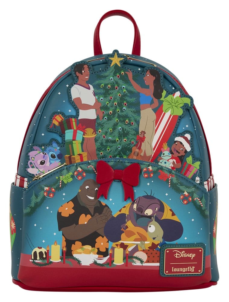Lilo & Stitch Holiday Celebration by Loungefly Mini Rucksack
